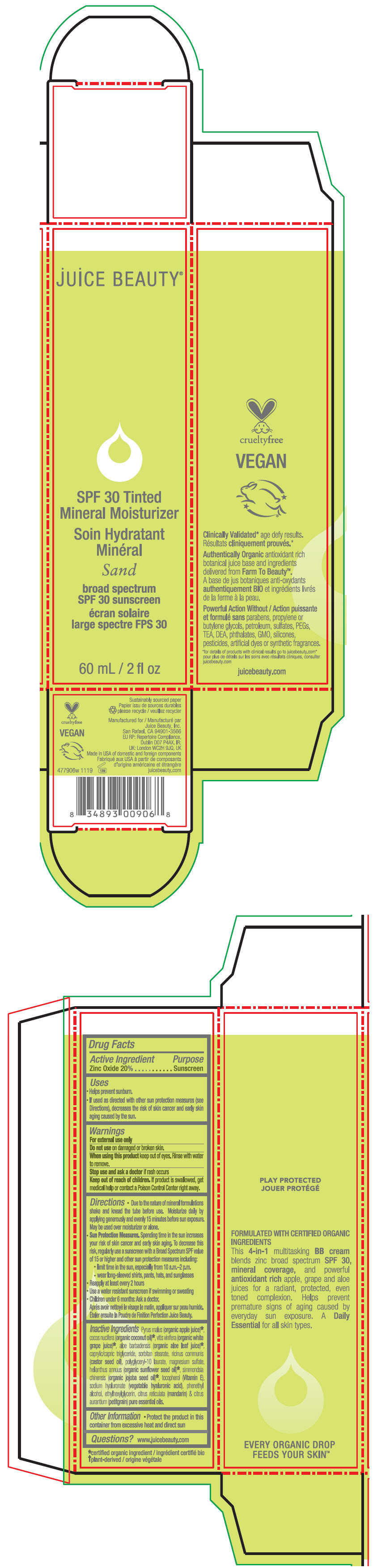 PRINCIPAL DISPLAY PANEL - 60 mL Tube Carton - Sand