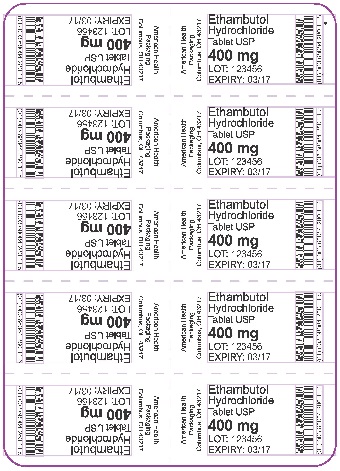 400 mg Ethambutol Tablet Blister