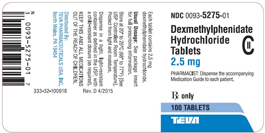 Dexmethylphenidate Hydrochloride Tablets 10 mg 100s