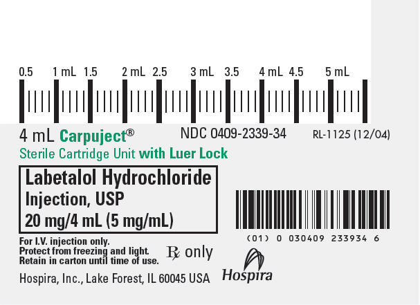 LABETALOL HCl (HF Acquisition Co LLC, DBA HealthFirst): FDA Package Insert