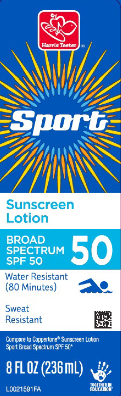 SPORT SUNSCREEN SPF 50- Avobenzone, Homosalate, Octisalate Lotion