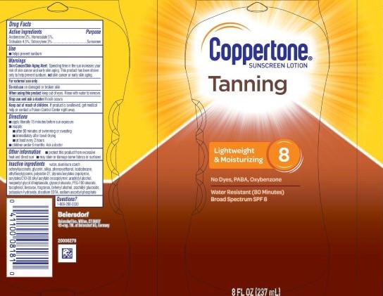 Tanning Lotion SPF8