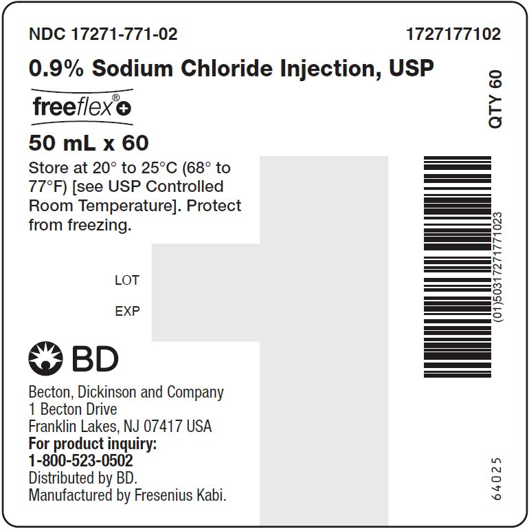 PACKAGE LABEL - PRINCIPAL DISPLAY – 0.9% Sodium Chloride 50 mL Case Label
