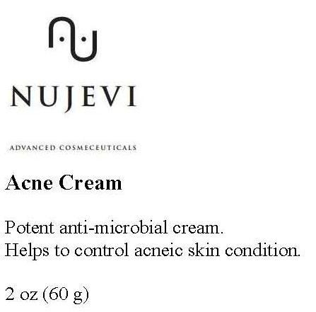 Nujevi Acne Cream Label_FR