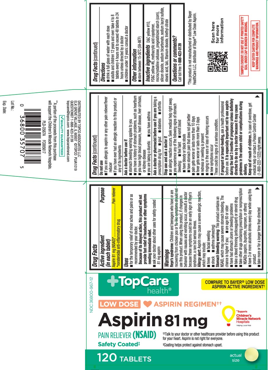 Aspirin 81 mg, (NSAID)* *nonsteroidal anti-inflammatory drug