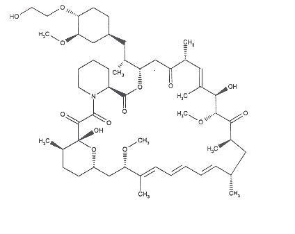 everolimus chemical structure