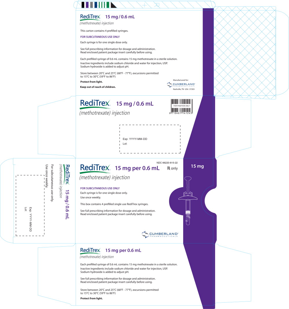 Principal Display Panel – 15 mg/0.6 mL Case Label
