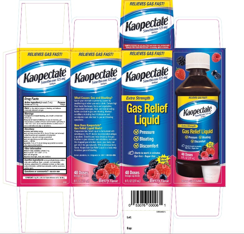 Kaopectate Extra Strength Gas Relief Liquid Berry Flavor