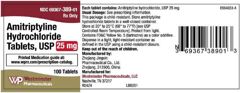 PRINCIPAL DISPLAY PANEL - 25 mg Tablet Bottle Label