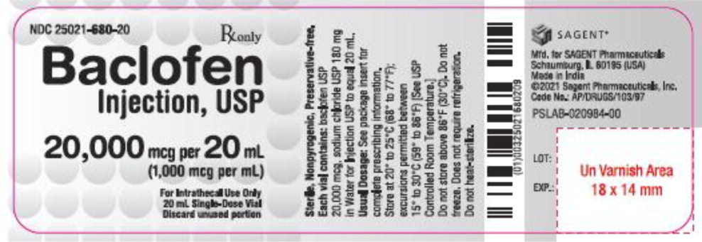 PACKAGE LABEL – PRINCIPAL DISPLAY PANEL – Vial Label
