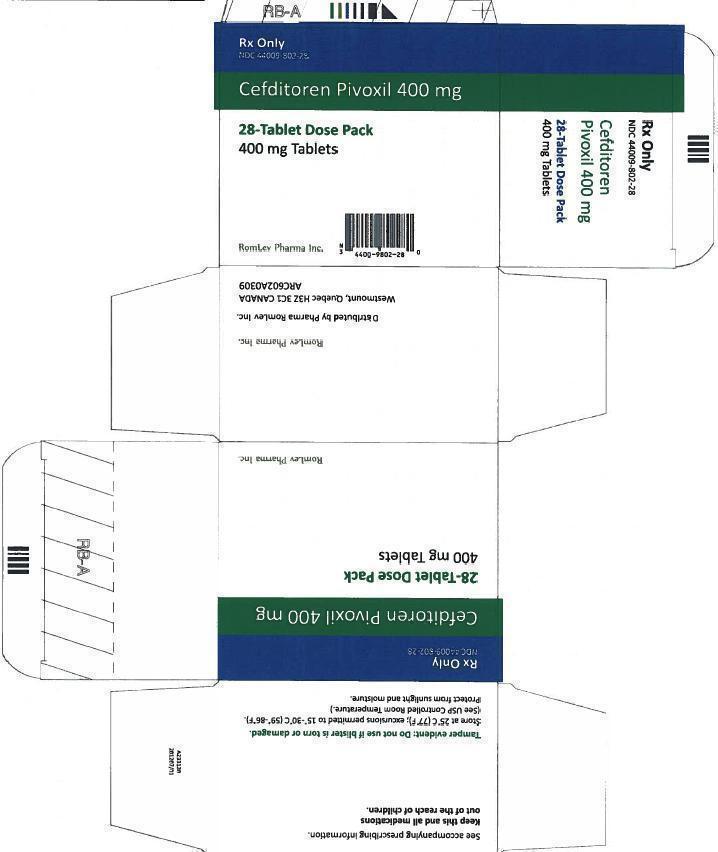 Cefditoren Pivoxil Tablets