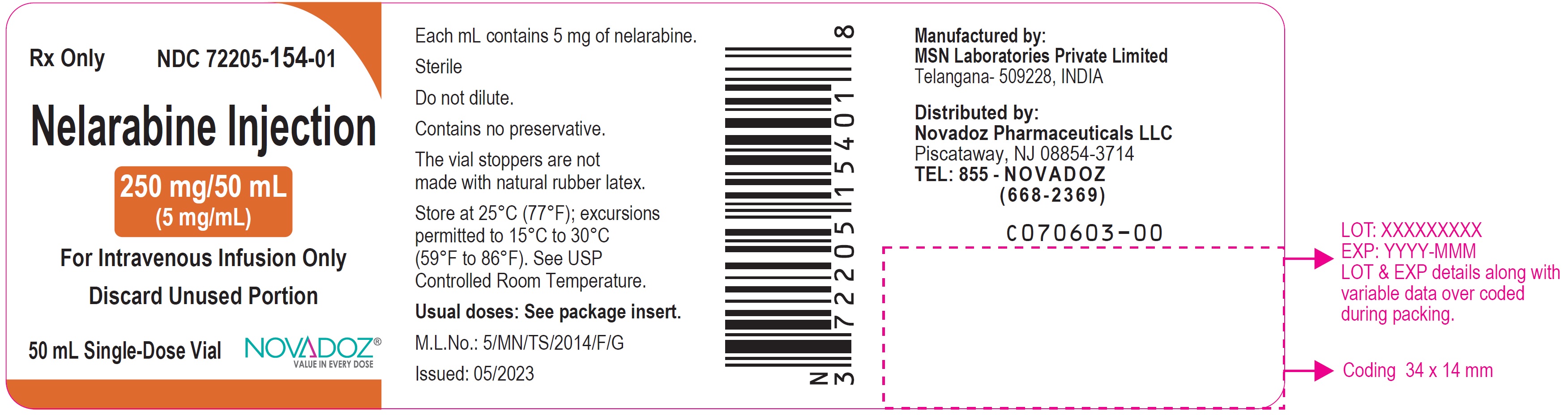 nelarabine-inj-vial-label