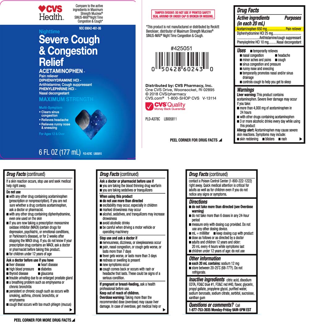 Acetaminophen 650 mg, Diphenhydramine HCI 25 mg, Phenylephrine HCI 10 mg
