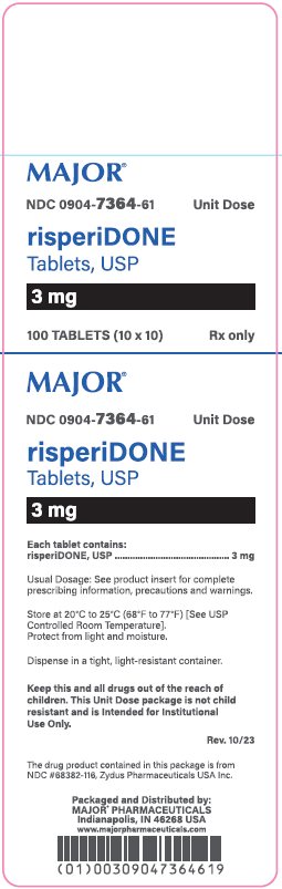 3mg carton label