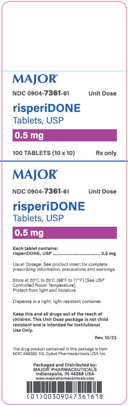 0.5mg carton label