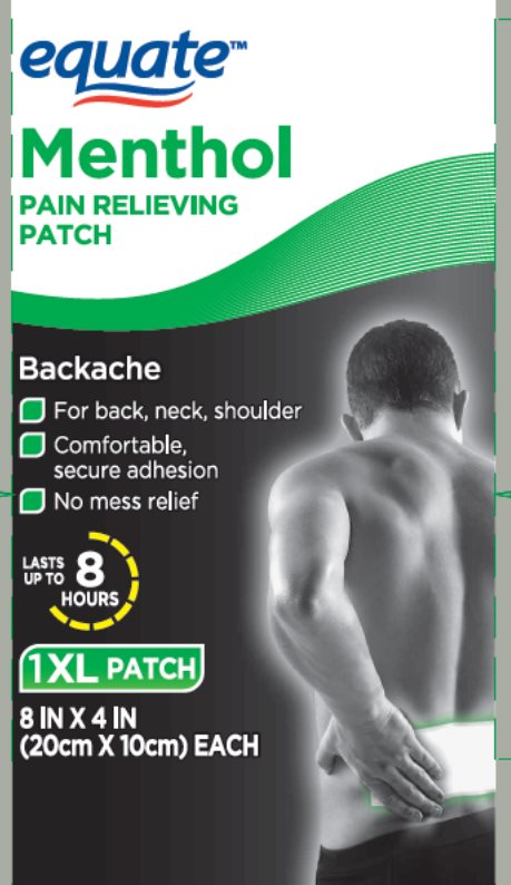 Equate Menthol Pain Relieving Patch