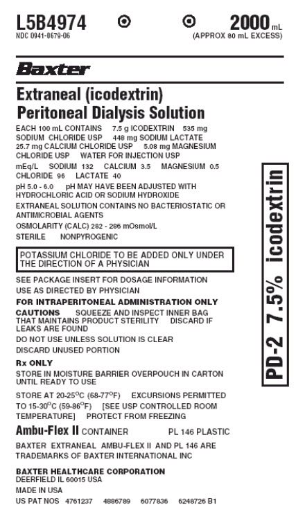 Extraneal Representative Container Label  NDC: <a href=/NDC/0941-0679-06>0941-0679-06</a>