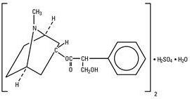 structural formula atropine sulfate