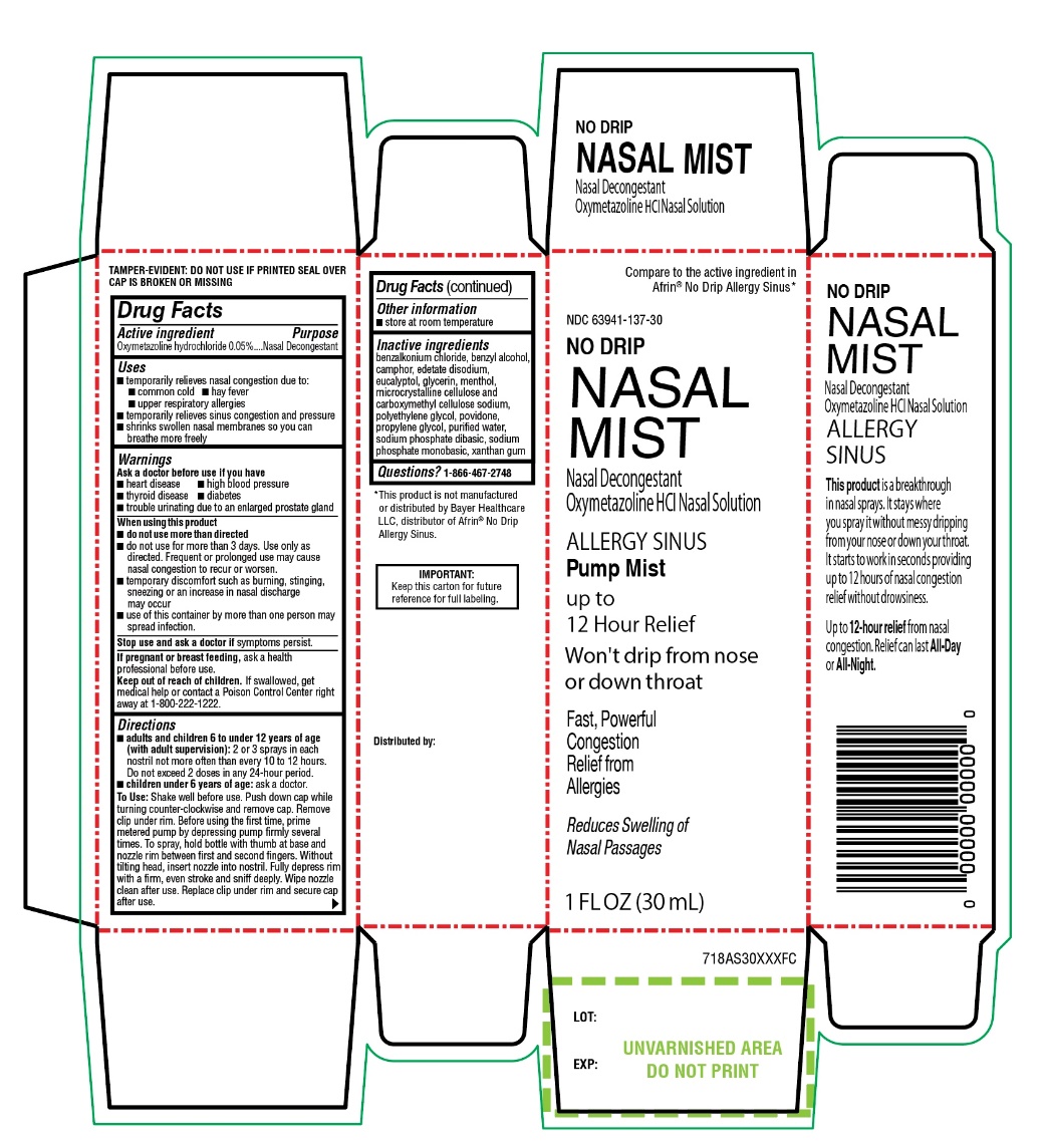 Best Choice No Drip Allergy Nasal Mist 30mL