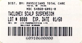 TACLONEX SCALP- calcipotriene and betamethasone dipropionate suspension