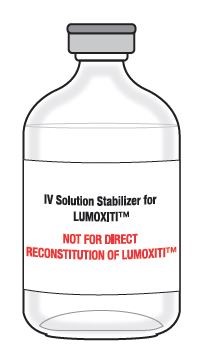 Step 4: IV Solution Stabilizer for LUMOXITI Vial