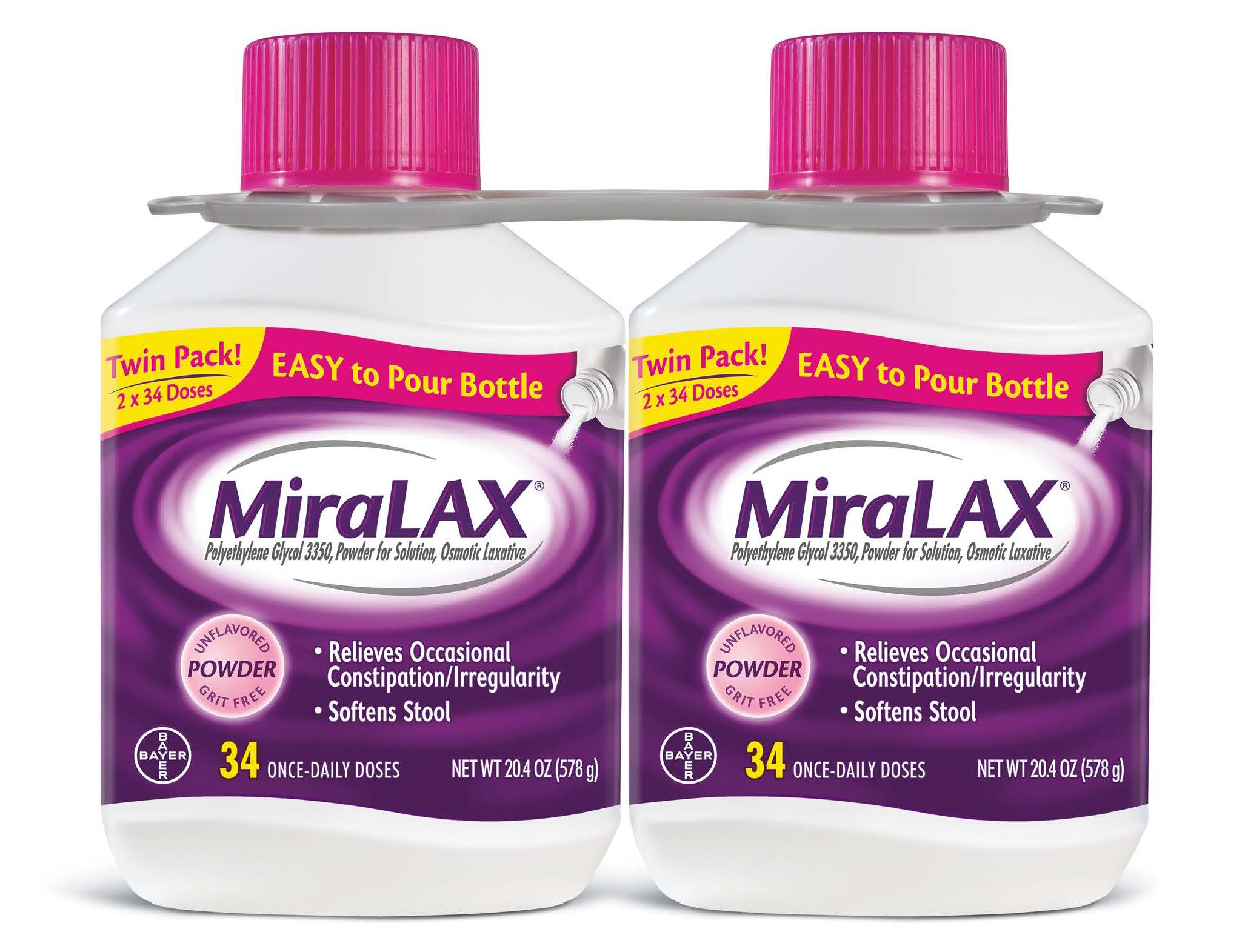 MiraLax 34 Dose Twinpack