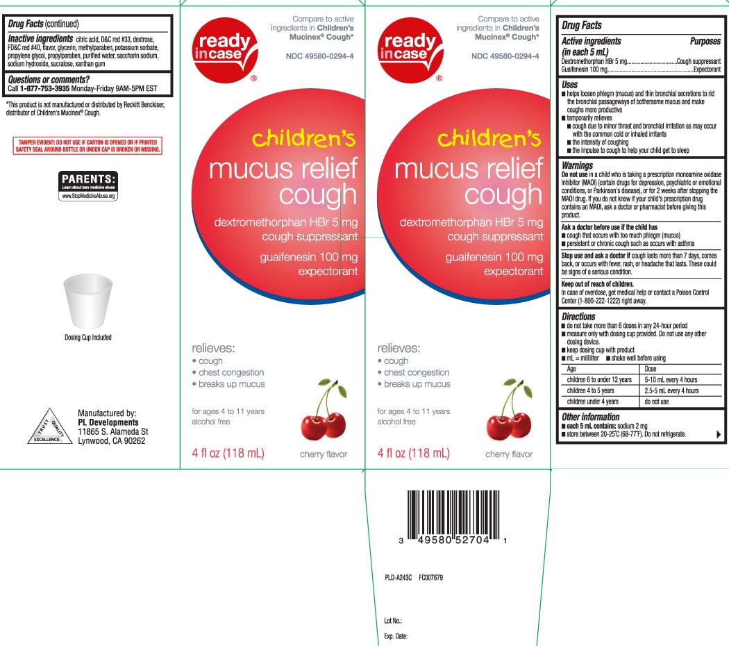 Dextromethorphan HBr 5 mg, Guaifenesin 100 mg