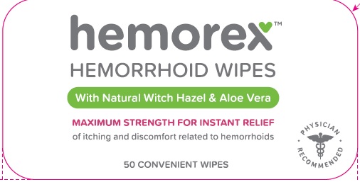 Hemorex label