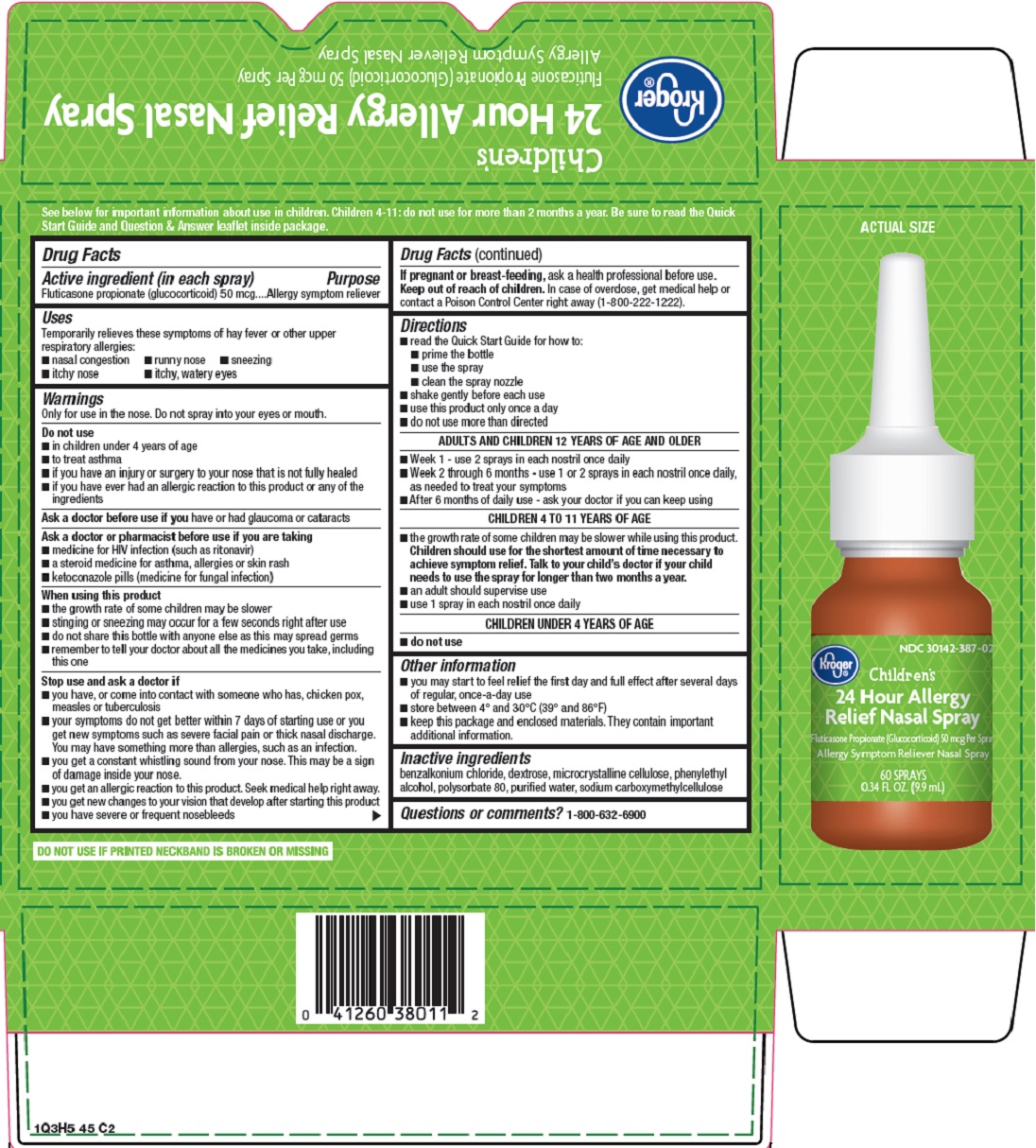 childrens 24 hour allergy relief nasal spray image 2