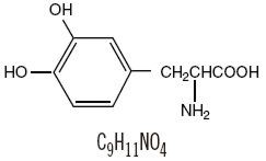 Levodopa Structural Formula