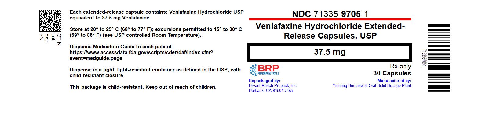 VENLAFAXINE HYDROCHLORIDE capsule, extended release