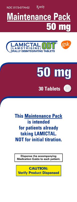 W:\Establishment Reg & Drug Listing\R5 GSK Rx\Lamictal\10000000146531 Lamictal ODT 50mg 30 count maintenance pack carton