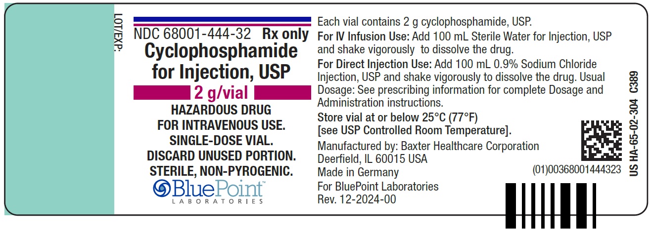 Cyclophosphamide Label 2g-vial 12-2024