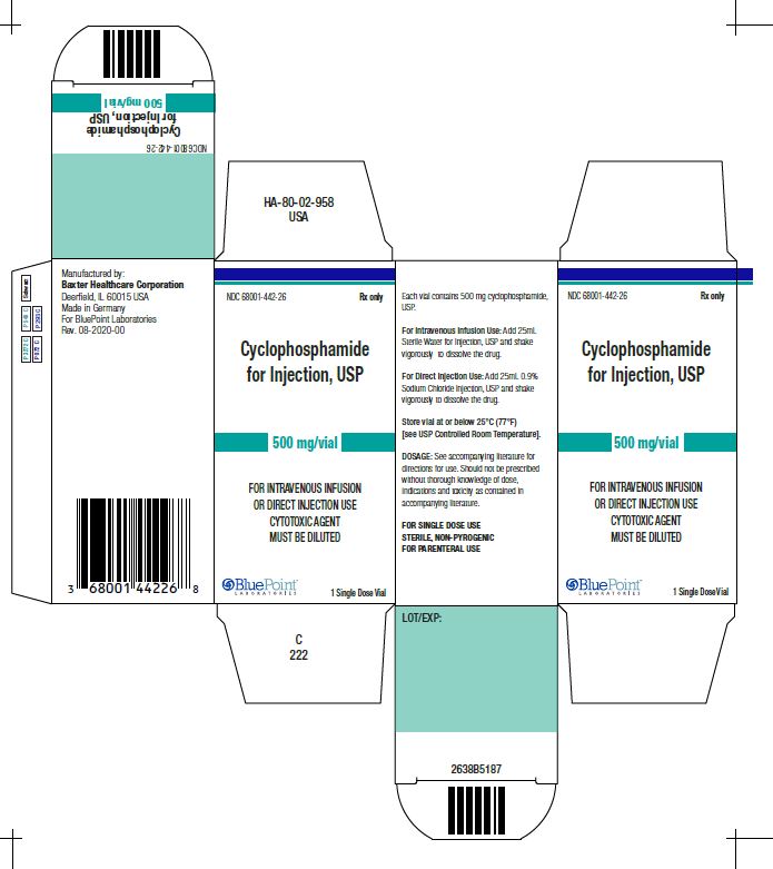 Cyclophosphamide for Injection 500mg Vial Carton