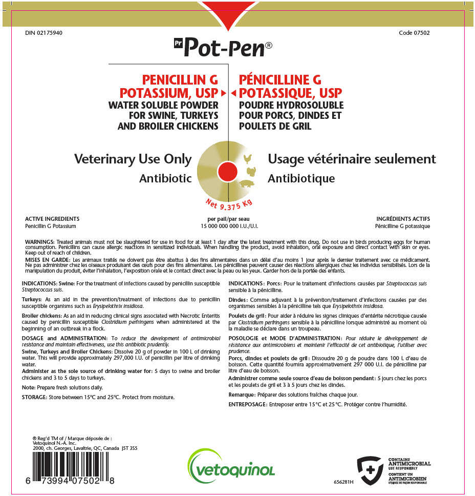 PRINCIPAL DISPLAY PANEL - 9.375 Kg Pail Label