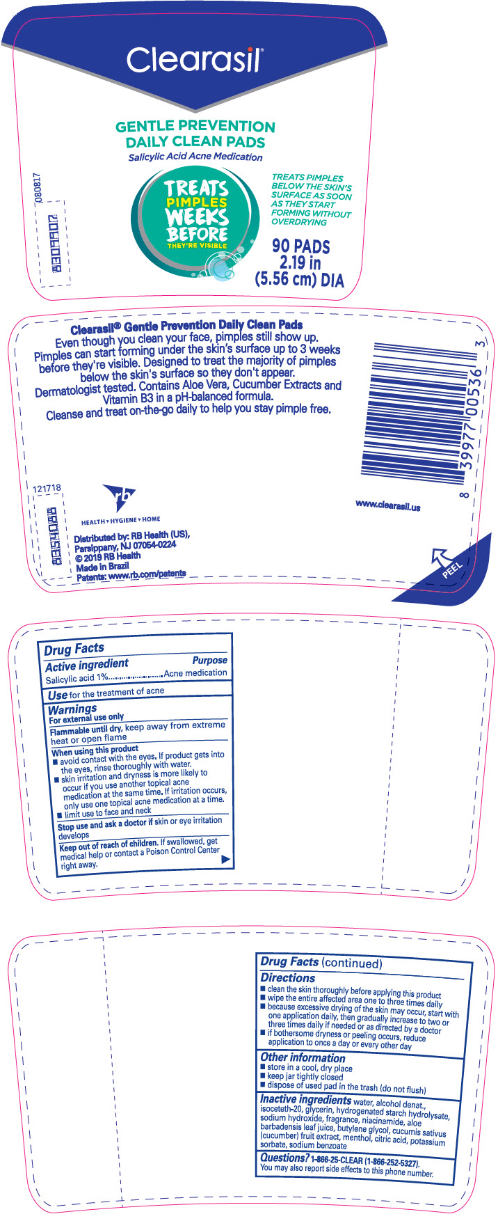 PRINCIPAL DISPLAY PANEL - 90 Pad Jar Label
