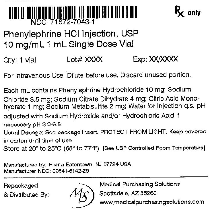 PHENYLEPHRINE HYDROCHLORIDE injection