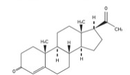 The structural formula is