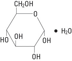 structural formula dextrose