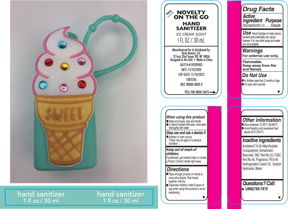Principal Display Panel - Ice Cream Scent 30mL Bottle Label
