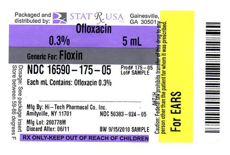 OFLOXACIN LABEL IMAGE