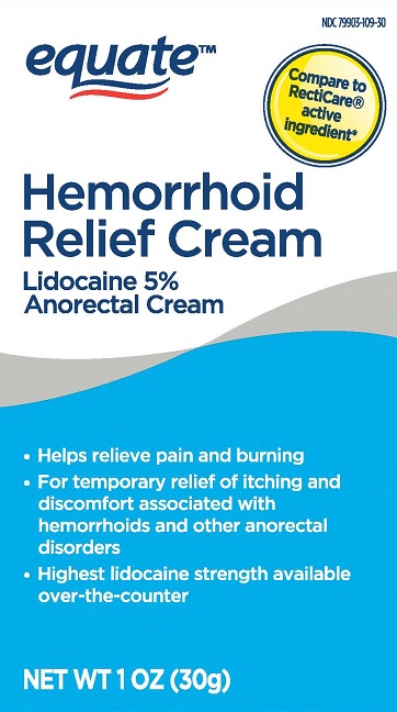 Equate Hemorrhoid Relief Lidocain 5 Cream 