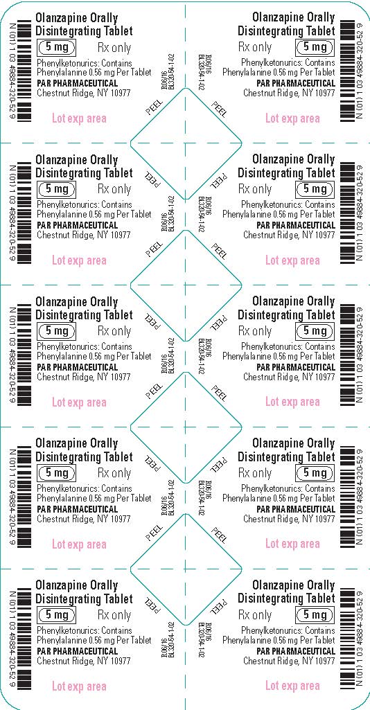 Olanzapine ODT 5 mg - Blister