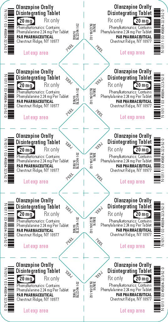 Olanzapine ODT 20 mg - Blister