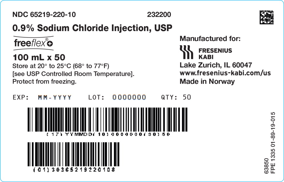 PACKAGE LABEL - PRINCIPAL DISPLAY – 0.9% Sodium Chloride 100 mL Case Label
