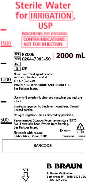 2000 mL container label R8005