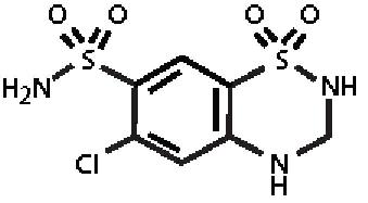 hctz-molec-struc