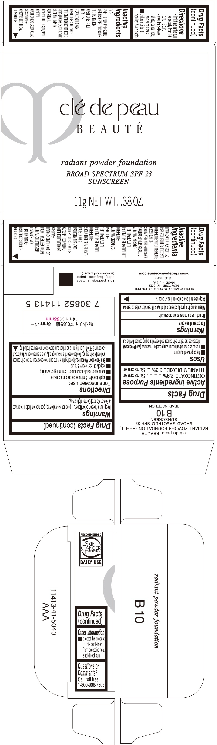 PRINCIPAL DISPLAY PANEL - 11 g Tray Carton - B10