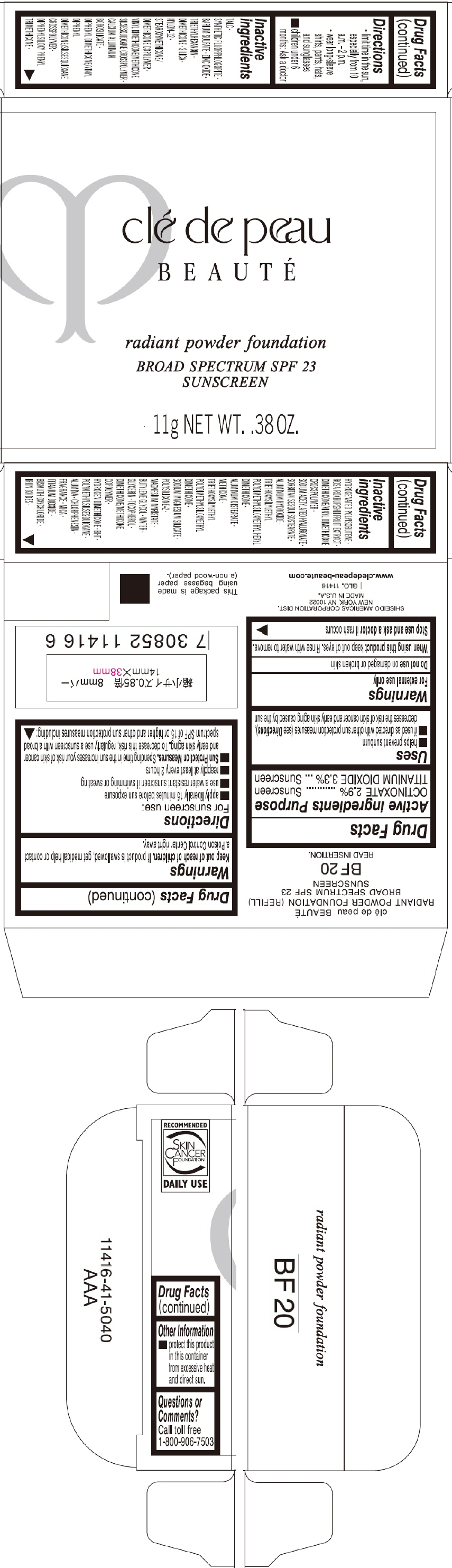 PRINCIPAL DISPLAY PANEL - 11 g Tray Carton - BF20