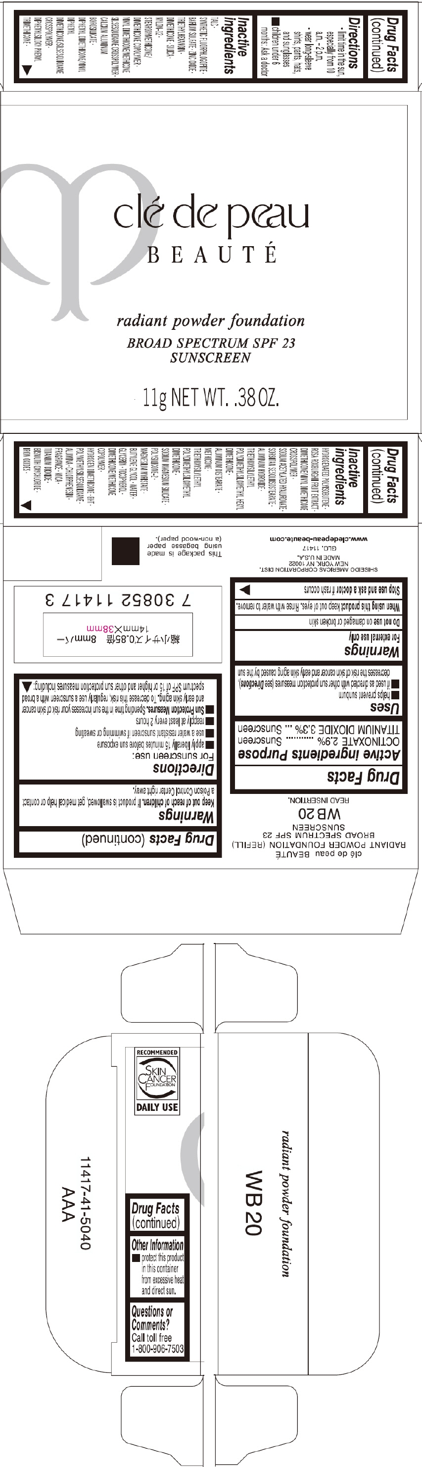 PRINCIPAL DISPLAY PANEL - 11 g Tray Carton - WB20